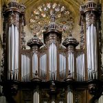 francia barokk orgona
